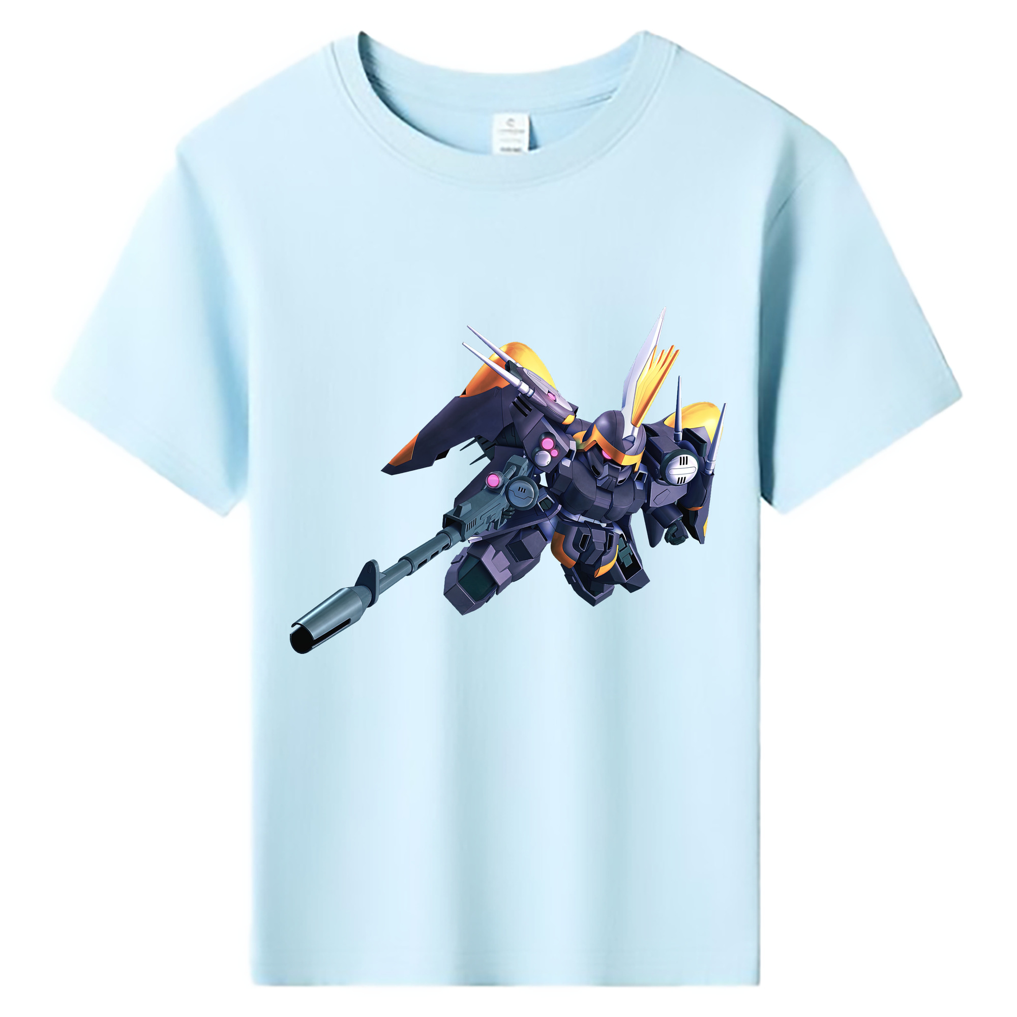 （画像用） 機動戦士ガンダム Mobile Suit Gundam 綿100％キッズTシャツ（フロントプリント）